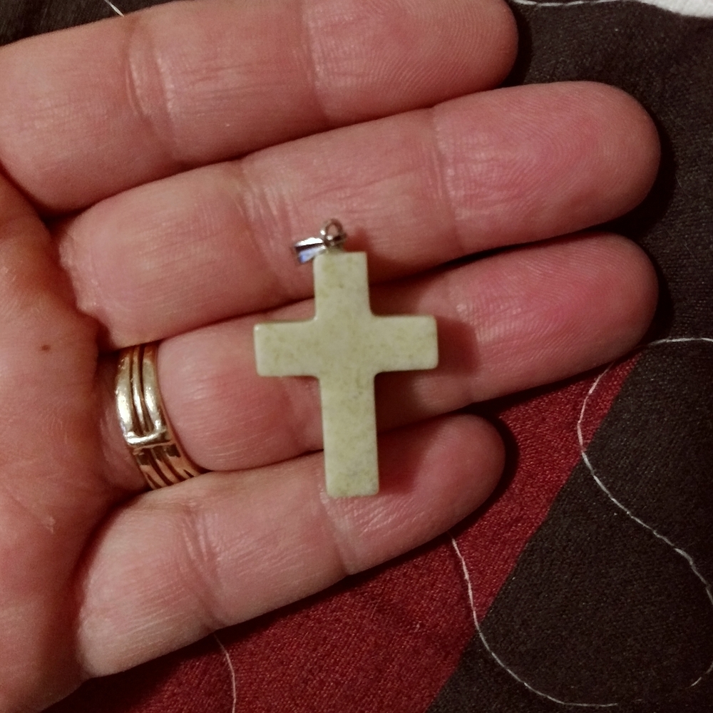 Solid Jade Pendant - image 1